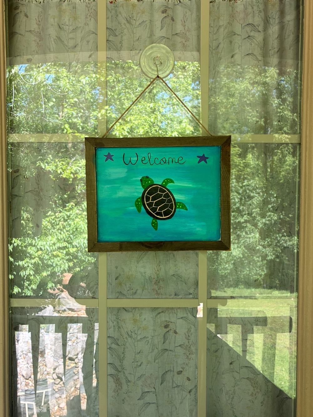 Turtle Welcome Sign - Picture 4 of 4